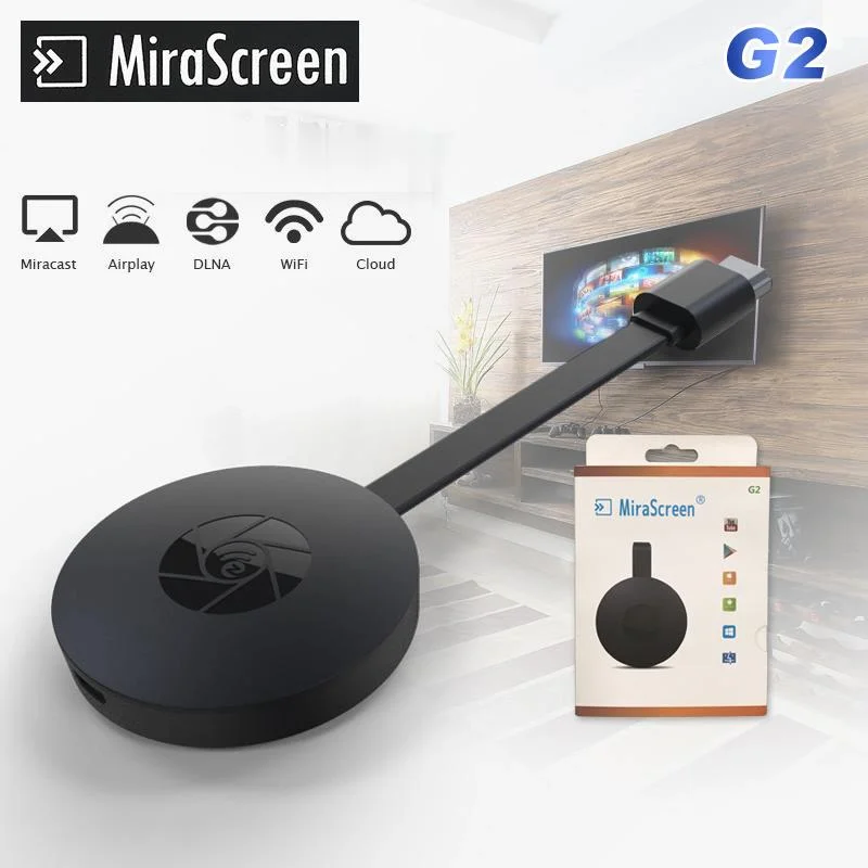 Original G2TVstick Wireless AIR Play Wifi display 1080P HDMI-compatible dongle mirascreen mirroring Receiver Support IOS Android |