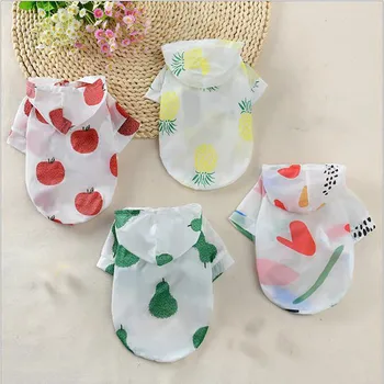 

Creative Hot Sale Pet Dog Clothes Summer Sun Protection Dog Clothing Sunscreen Pet Clothing Soft Dog Raincoats Size Pet Clothes