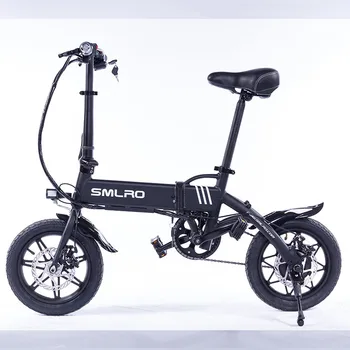 

14EF Portable folding electric bicycle 14inch electric bike Removable battery 250W electric bicycle mini adult ebike