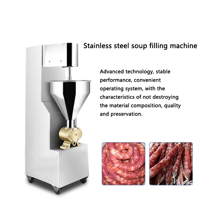200kg/h Vertical Automatic sausage filling machine SZ-200 stainless steel sausage Maker Commercial sausage machine 220V/380v 1PC