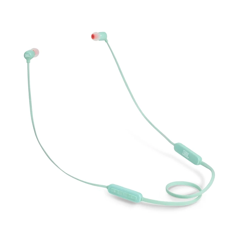 JBL T110BT Беспроводной Bluetooth наушники-вкладыши стерео бас звуком с защитой от пота спортивные наушники 3-кнопочный пульт дистанционного управления с микрофоном наушники