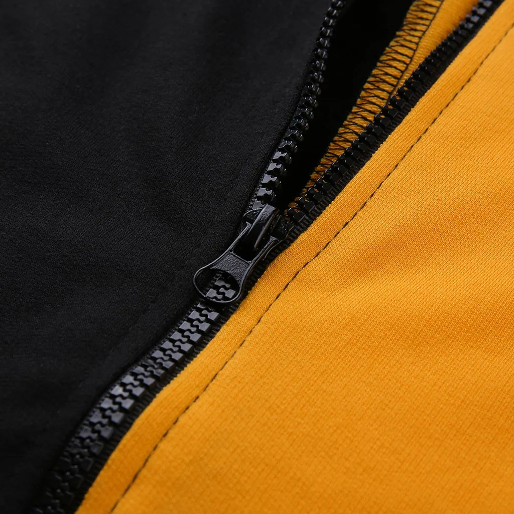 Men's Autumn tracksuit Patchwork Zipper Sweatshirt Top Pants Sets Sports Suit Tracksuit survetement homme ropa hombre