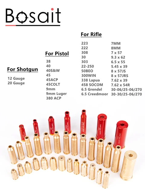 300WIN MAG対応 カートリッジ式 ボアサイトレッドレーザー