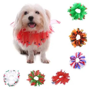 

Halloween Pet Dog Puppy Ribbon Scarf Neck Collar Christmas Party Costume Decor