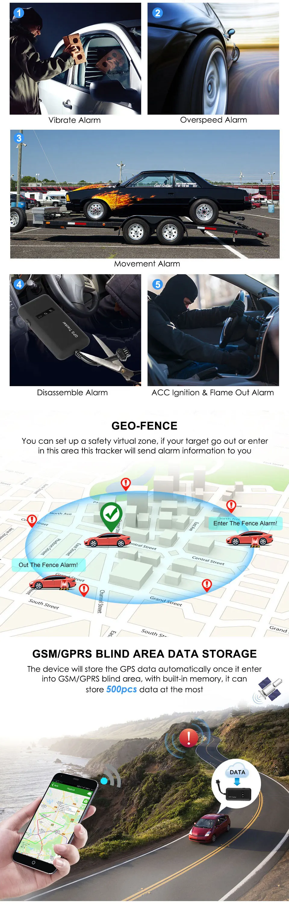 TK110 мини-gps для автомобиля трекер в режиме реального времени отслеживания бесплатное приложение