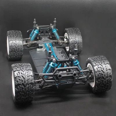 1/10 RC 4WD модель игрушки автомобиль внедорожник багги Грузовик Monster Bigfoot пустая рама бесщеточная версия Неограниченное HSP 94111 - Цвет: Frame-have tires