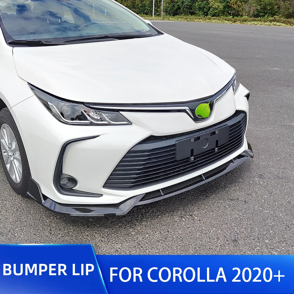 Разветвитель для переднего бампера автомобиля диффузор губ Toyota Corolla 2019 2020 чехол