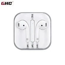 Оригинальные проводные наушники с микрофоном спортивные наушники 3,5 мм Hi-Fi музыкальные стерео наушники для samsung huawei Xiaomi iPhone 6