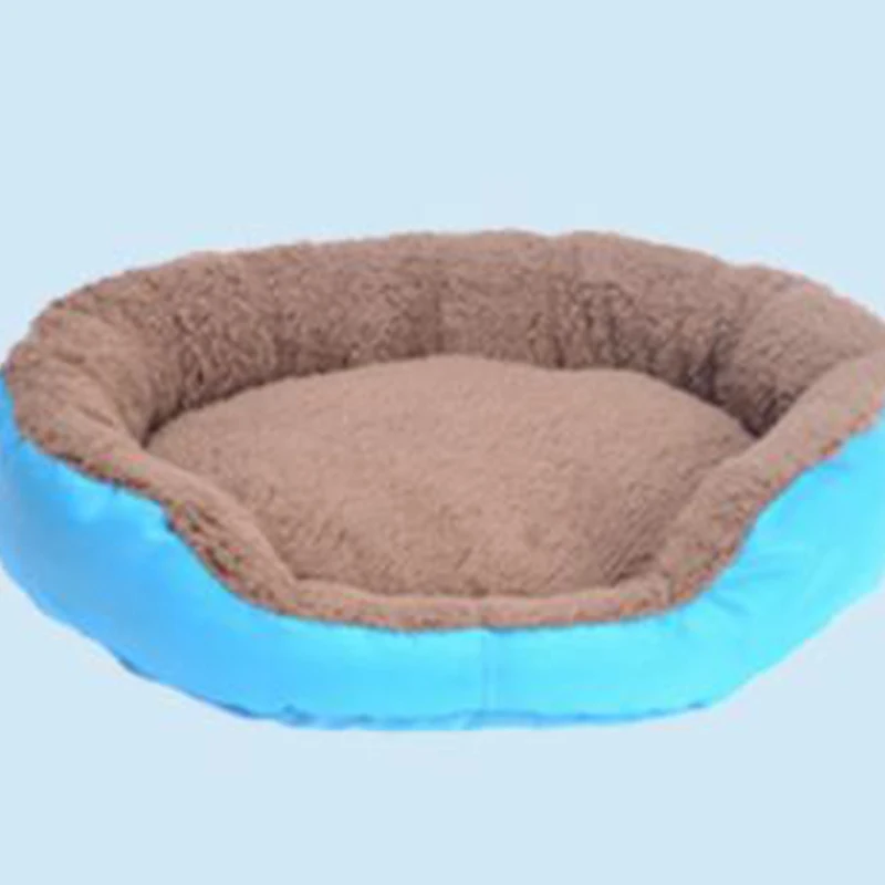 Pet supplies pet nest candy color round small and medium-sized autumn and winter warm cats and dogs thickened universal nest - Цвет: 1