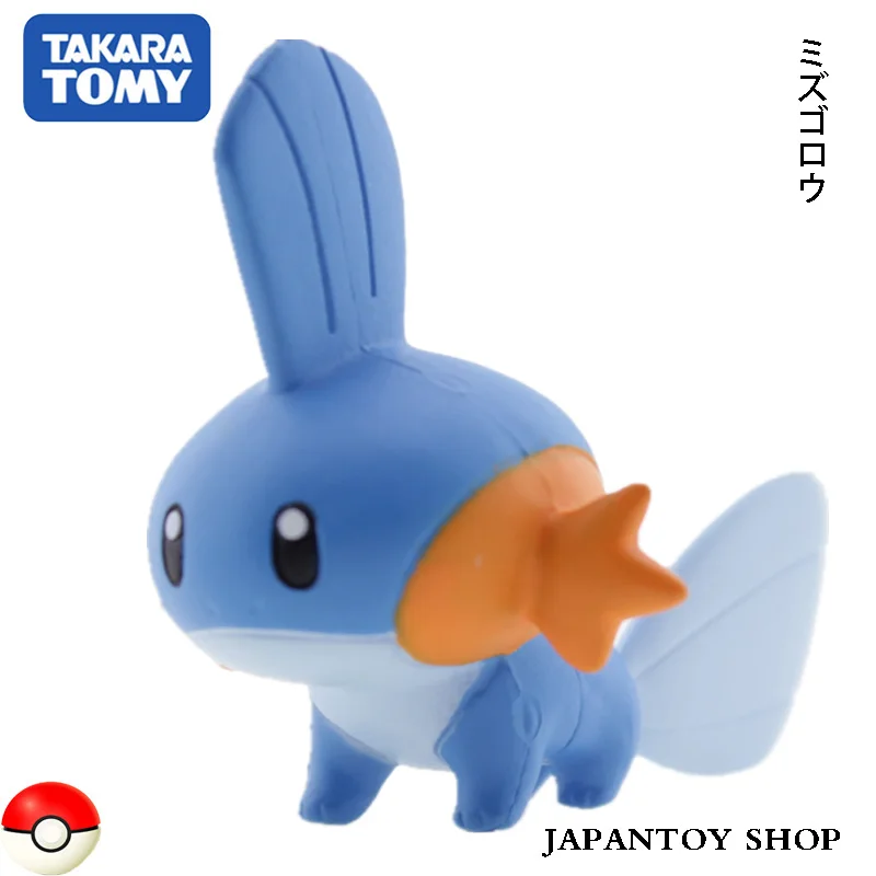 Фигурки покемонов takara tomy tomica monglue ex форма mudkip популярная фигурка аниме детские