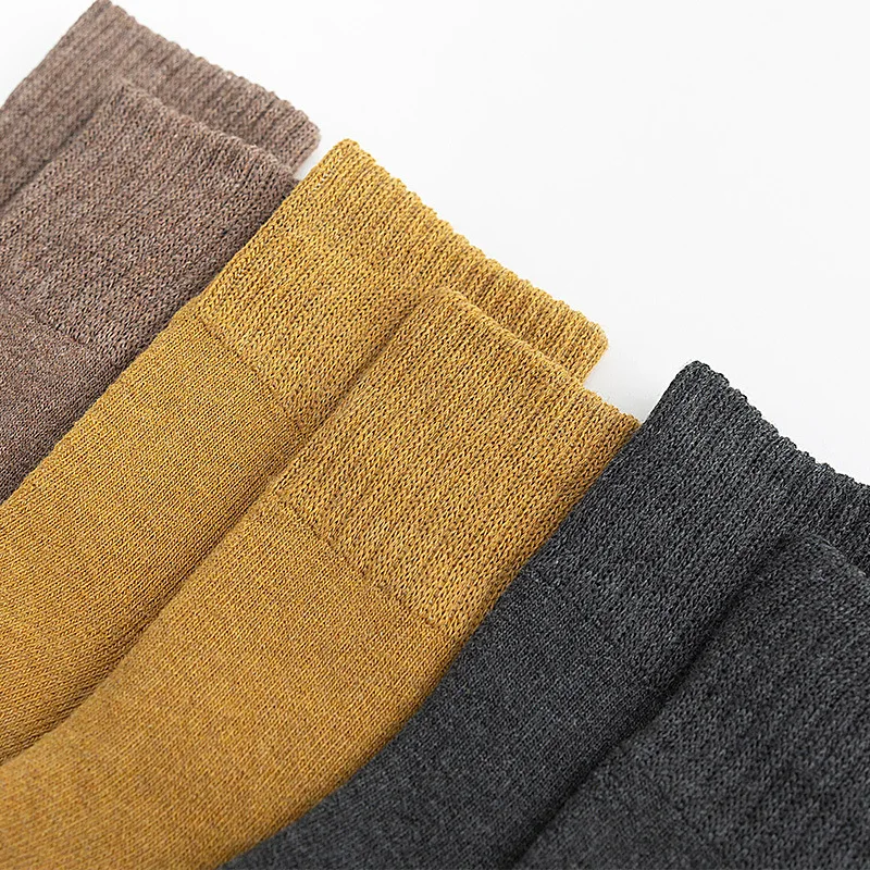 Accessoire Froid Forwe - Lot Chaussettes Hiver épaisses Femme - Thermiques Tricot Confort Chaussettes Thermiques épaisses