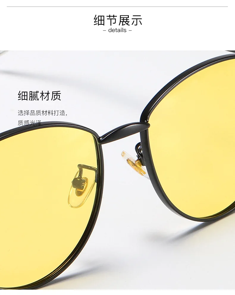 Новые Модные поляризованные солнцезащитные очки мужские и женские модные солнцезащитные очки, круглые металлические зеркальные защитные очки