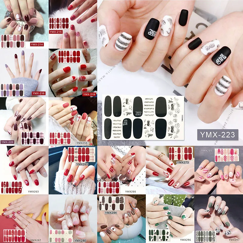 Леди KINDOM DIY стикеры 3D на ногти Nail Art Сердце сетки шаблон полоски лака для ногтей водонепроницаемый дизайн ногтей экологическая фольга для обертывания ногтей