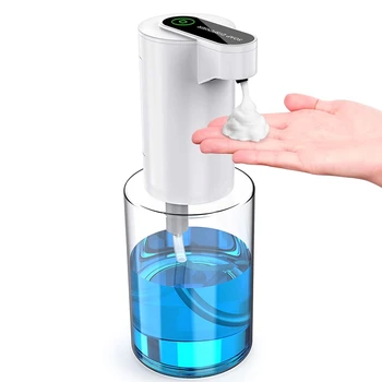 

Home Office Bathroom Accessory Hand Washing Machine Soap Dispenser Infrared Induction Bubble Washing Mobile Phone 350Ml