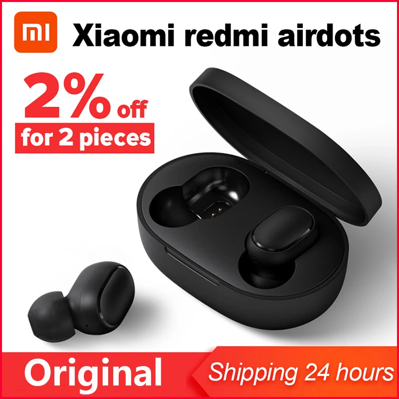 Беспроводные наушники Xiaomi Redmi Airdots TWS Bluetooth гарнитура|Наушники и гарнитуры| |