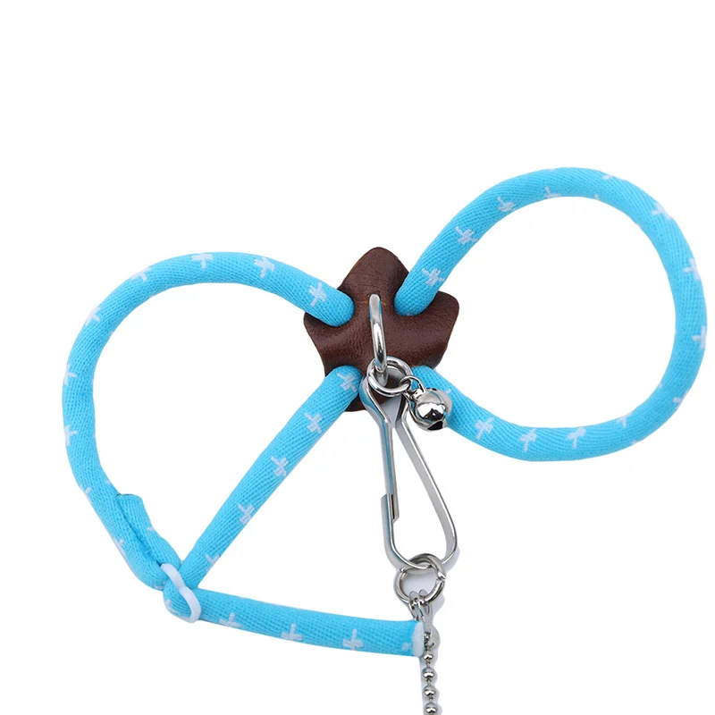 Милый регулируемый ремень для домашних животных хомяк поводки свинцовый ошейник