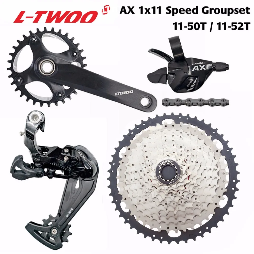 LTWOO-AX-11-Speed-Crankset-Shifter-Rear-Derailleur-46T-50T-ZRACE-Cassette-SUMC-11-Groupset副本