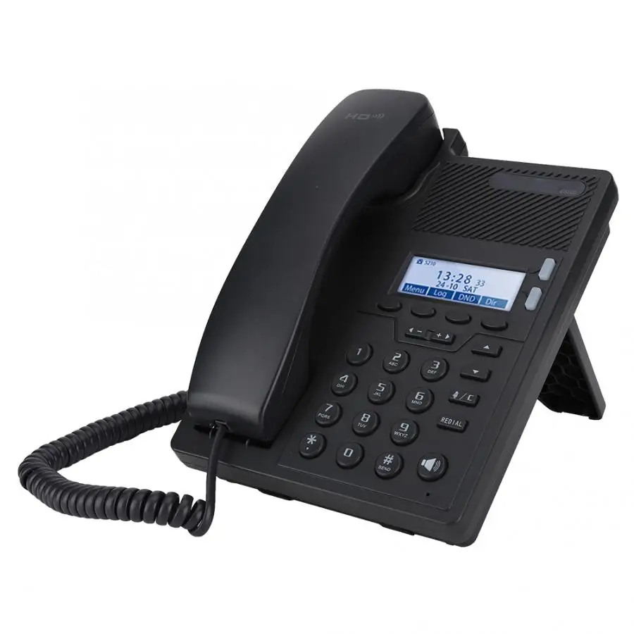 Беспроводной телефон ES205-N протокол SIP для домашнего офиса, умный телефон, ip-проводной телефон, 110-240 В, портативный телефон
