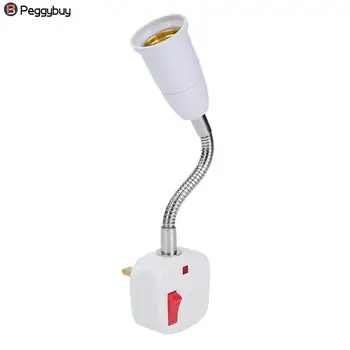 

E27 Lamp Holder Adjustable for LED Light Base Adapter Multi-conversion EU Plug for Hotel Restaurant Kitchen Supplies