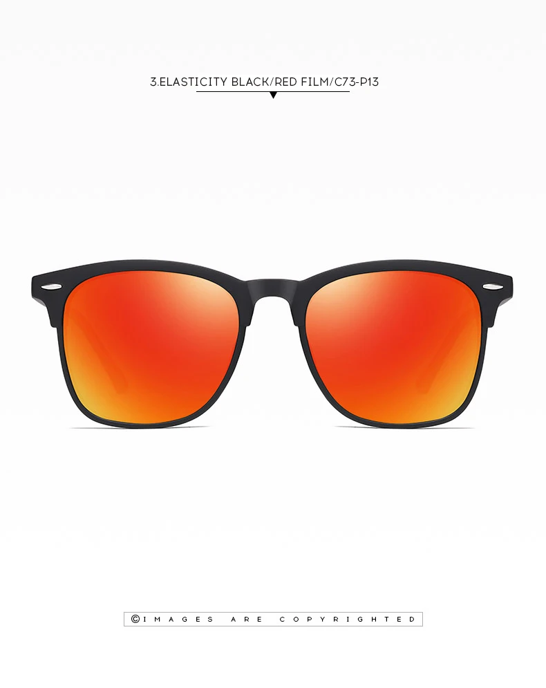 Luxury Brand Designer Men's Sunglasses 2021 Trend Vintage Polarized Sun Glasses For Men Women Mirror Square Sunglass Classic New (14)