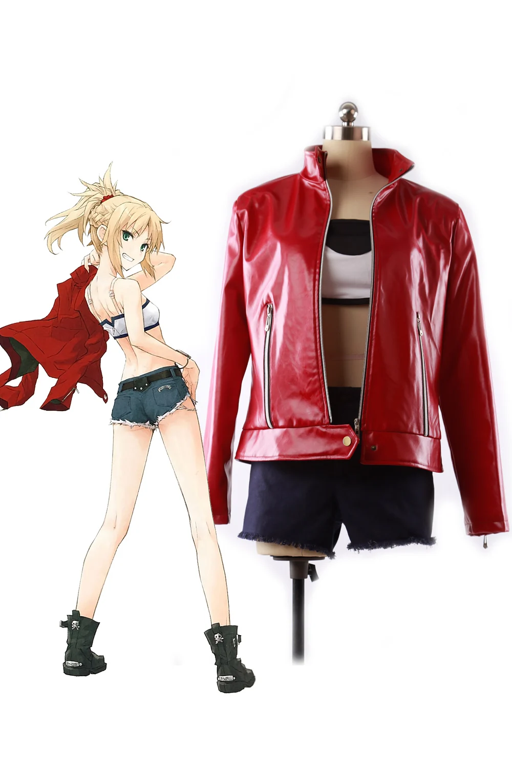 

Fate/Apocrypha Mordred Cosplay Costume Custom Made