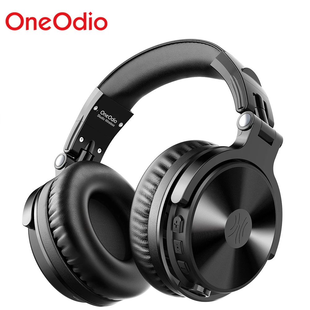 Беспроводные наушники Oneodio с микрофоном время воспроизведения 80 часов Bluetooth V5.0