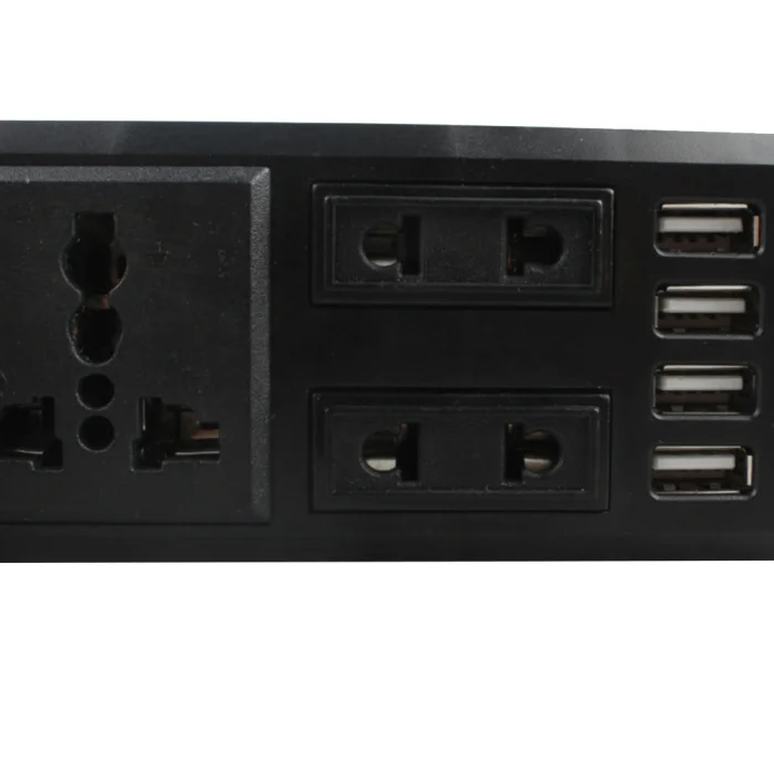 Автомобильный инвертор 200W 12V постоянного тока до 220V инвертор 4 Порты usb для ноутбука Смартфон бытовая машина для укладки волос