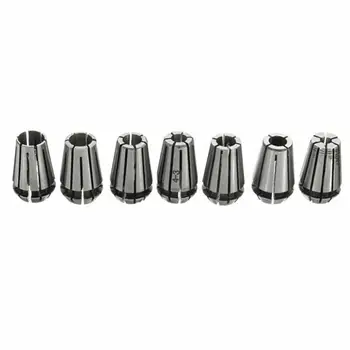 

ER11A Spring Collet Set Steel Motor Shafts Holder Extension Parts For Metalworks