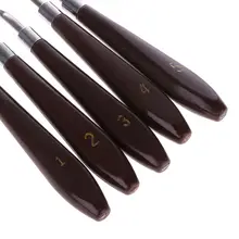 5 шт. профессиональная стальная художественная картина маслом Художественная палитра краски шпатель