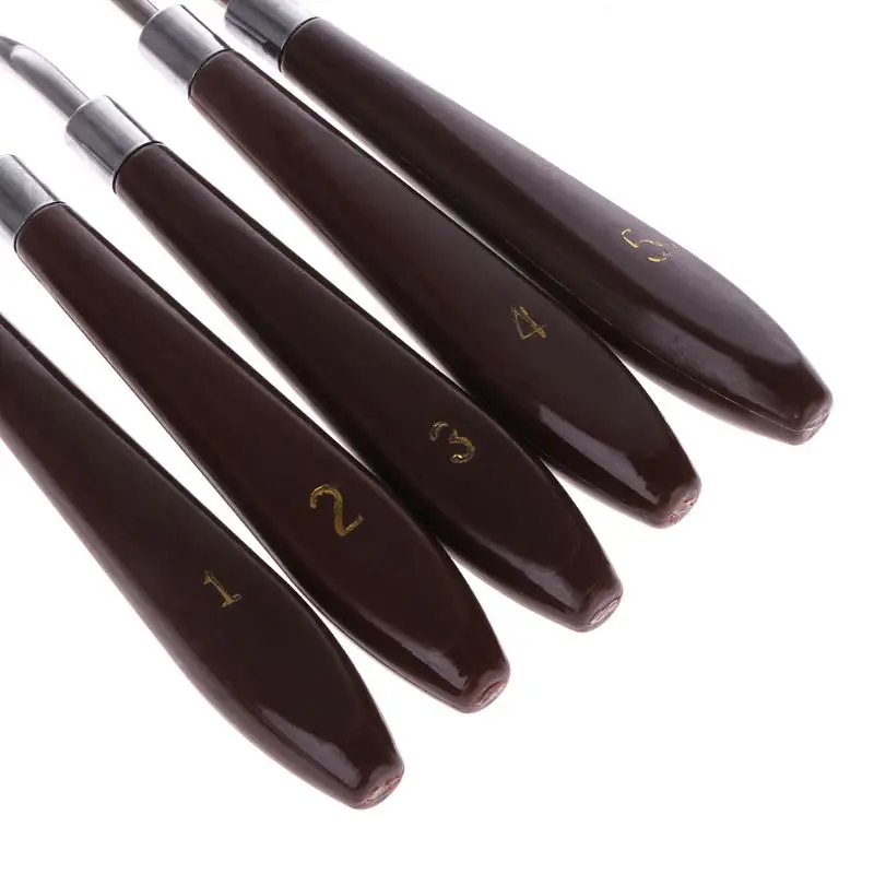 

5PCS Professional Steel Artist Oil Painting Art Paint Palette Spatula