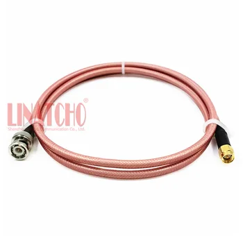 

1 meter double shields RG142 coaxial BNC male to SMA male antenna jumper cable