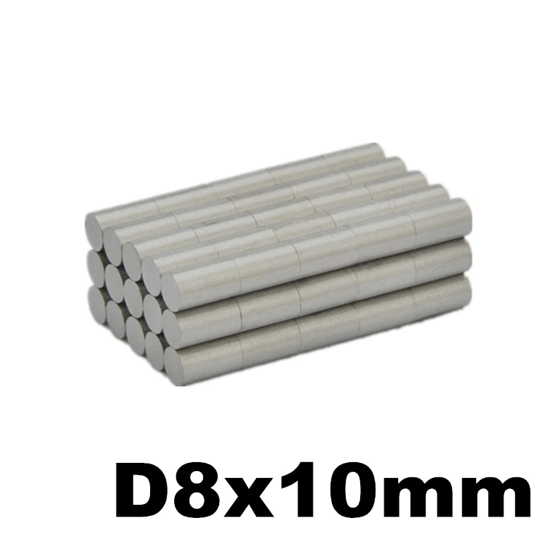 Диаметр магнита цилиндра SmCo. 8x10 8x12 8x15 мм класс YXG28H 350 градусов Цельсия высокотемпературные постоянные редкоземельные магниты 12 шт