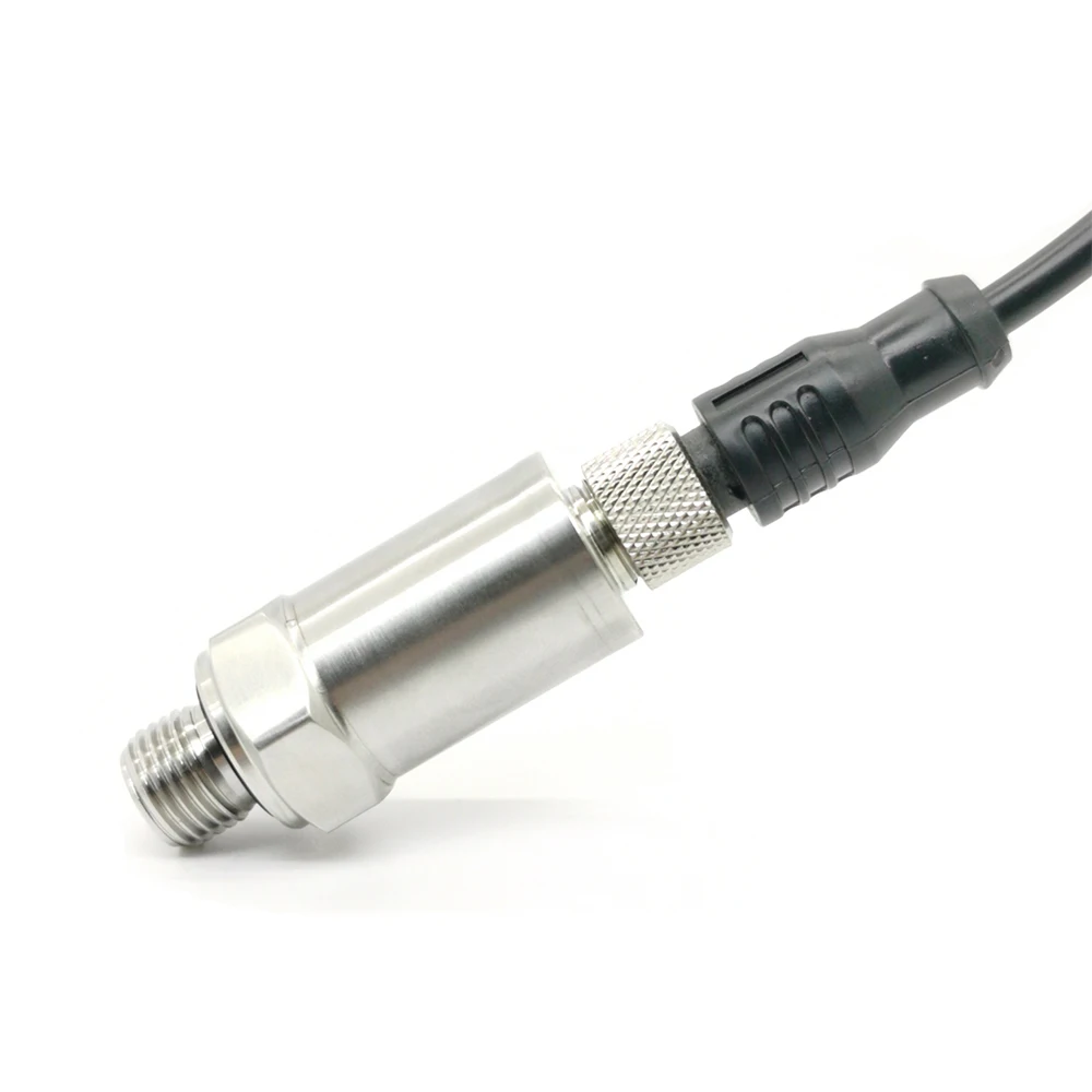 Pressure Sensor water oil fuel gas air pressure sensor G1/4 12-36V 4-20mA M12 0-600bar optional stainless steel pressure transducer transmitter