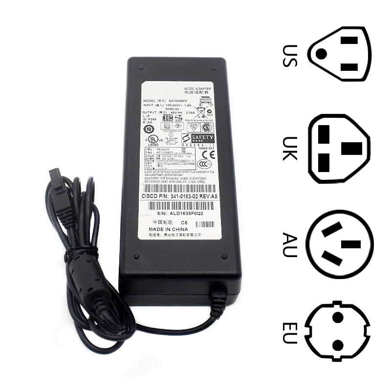 Блок питания AC адаптер для Cisco ASA 5505 WLC2106-используется