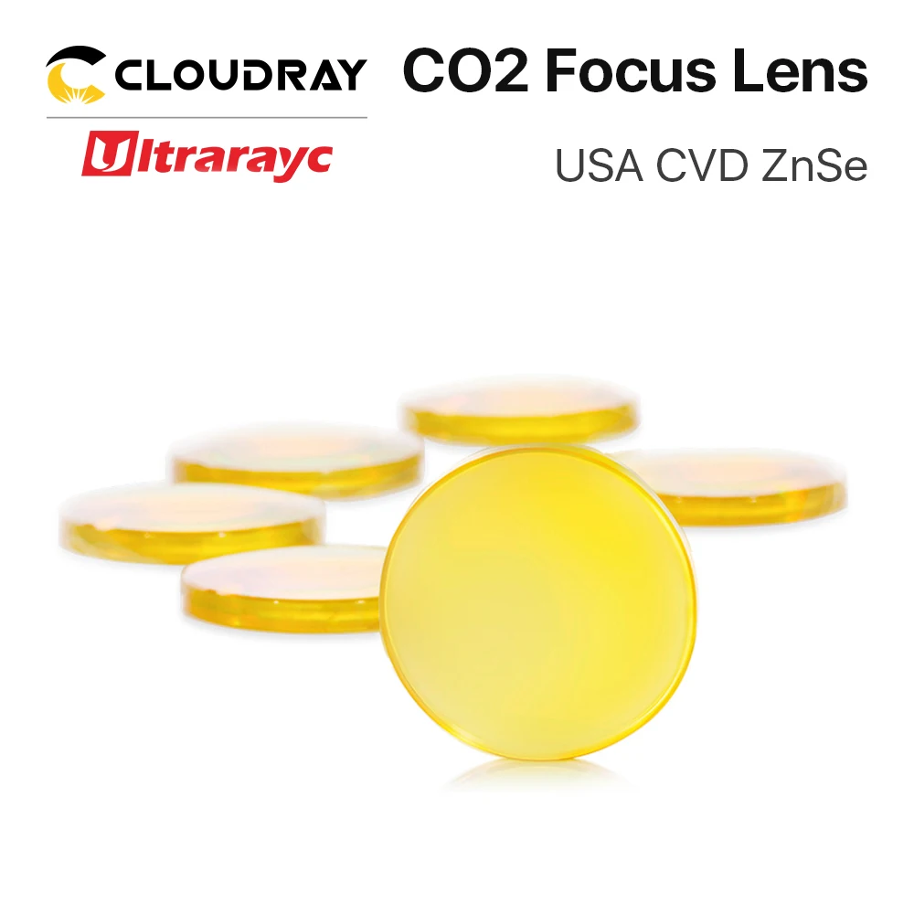 Ultrarayc фокус объектива США CVD ZnSe DIA 12 15 18 19,05 20 FL 38,1 50,8 63,5 76,2 101,6 127 мм для CO2 лазерной гравировки и резки