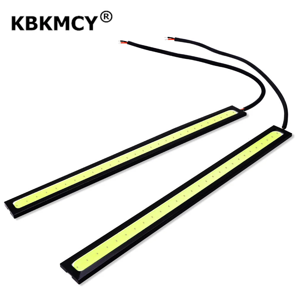 

17CM Super Bright LED Car Light Daytime Running Light Ultra-thin Waterproof Auto Led Running lights for Lada Kia Renault