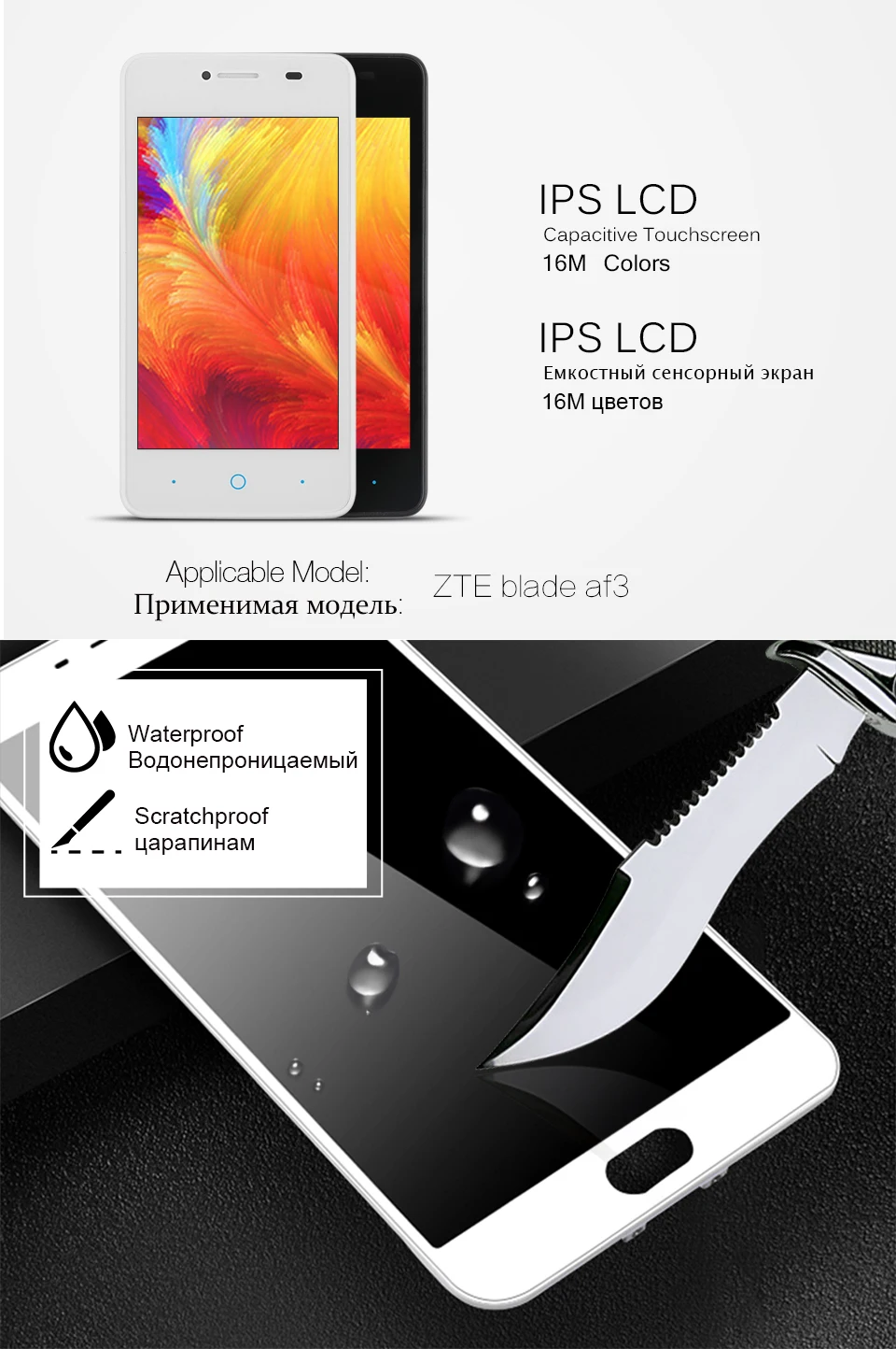 SRJTEK 4 ''экран для zte Blade AF3 дисплей T221 A5 сенсорный дигитайзер сенсор для zte Blade A5 Pro ЖК-дисплей запасные части