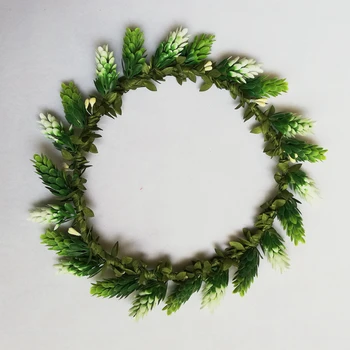 

Eucalyptus Crown Wedding Wreath Small window wreath Green flower crown Flower headpiece Wedding crown flower hair accessory