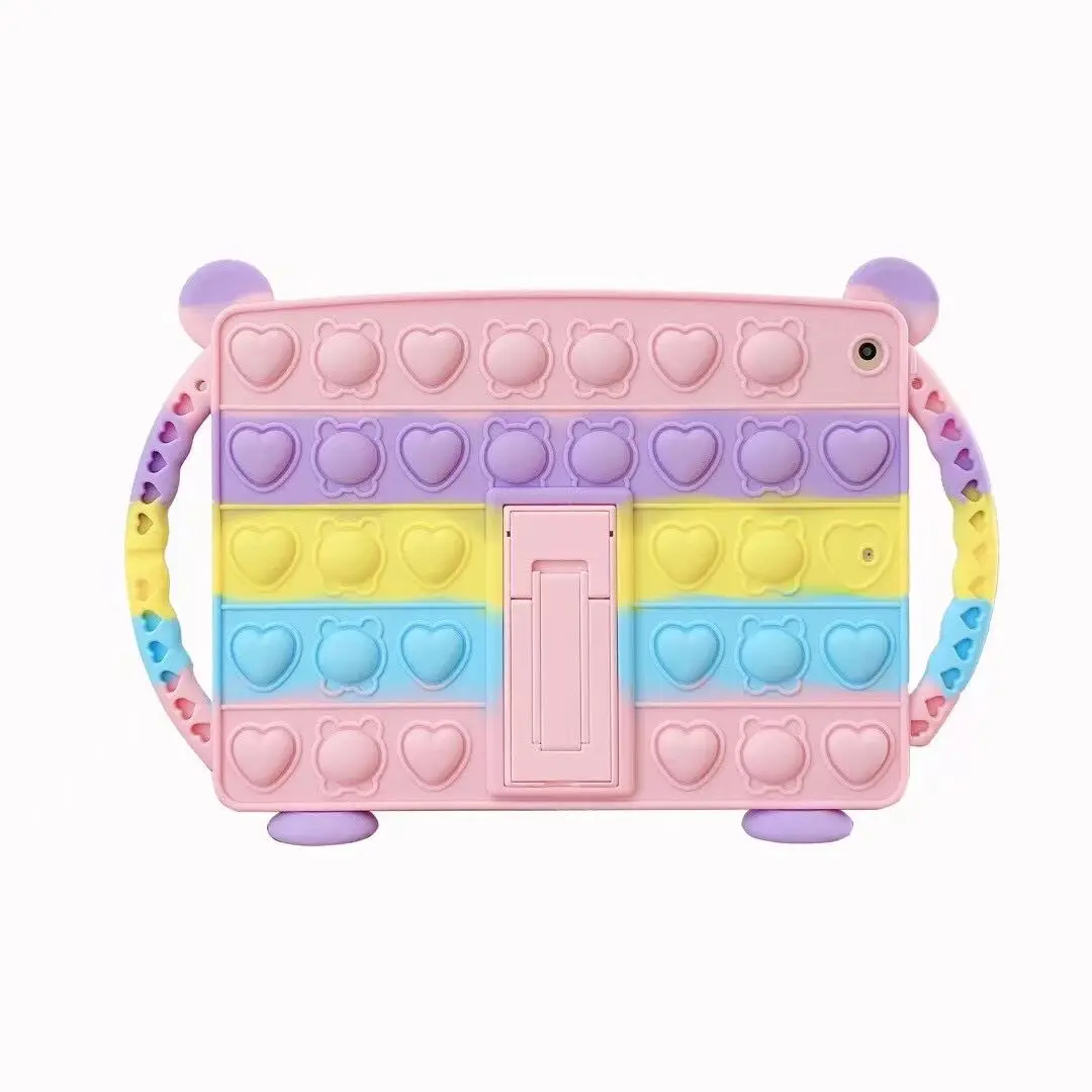 Push Shockproof Case for Samsung Galaxy A7 T500 T220 tabA 8.0 T290 Tab A 10.1 T510 S6 Lite Silicon Kids Toy Fidget Tablet | Компьютеры и