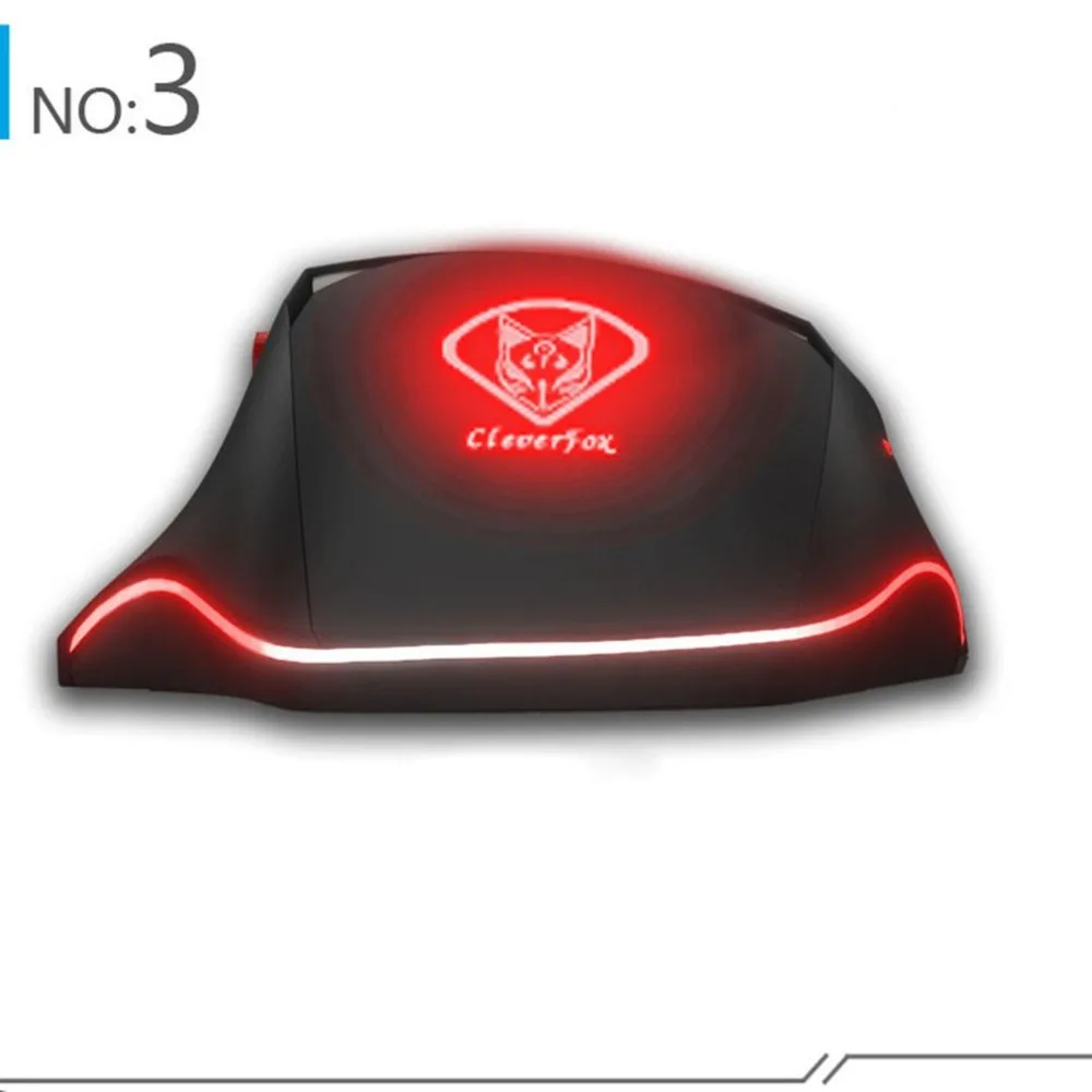 8D USB Проводная 7-скорость игры Мышь эргономичный дизайн Mute красочные светильник игровой Мышь