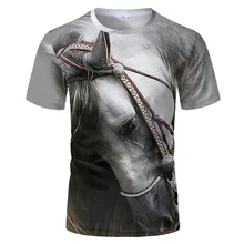 2019 New Horse 3D T Shirt Bird eye cloth TShirt Animal 3D Print T-shirt Horse Pattern 2019 New Horse 3D T Shirt Bird eye cloth TShirt Animal 3D Print T-shirt Horse Pattern