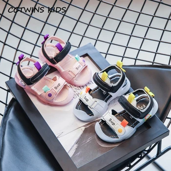 

Kids Shoes 2020 Summer New Children Fashion Beach Sandals Baby Girls Brand Soft Casual Shoes Toddler White Flat Boys PY-BS-005