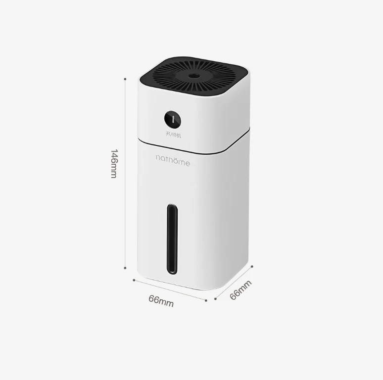 YOUPIN Nathome 180 мл переносной увлажнитель прочный увлажнитель usb зарядка 4,5-9 h Автомобильный увлажнитель с цветным светодиодный светом