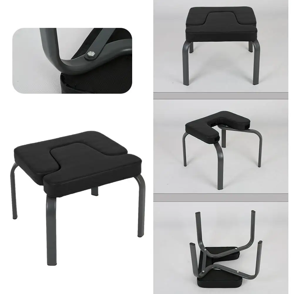 Inversion Yoga Upside Chair Крытый Тренажерный зал фитнес-оборудование антигравитационный строительный тренажер ручной Стенд Машина