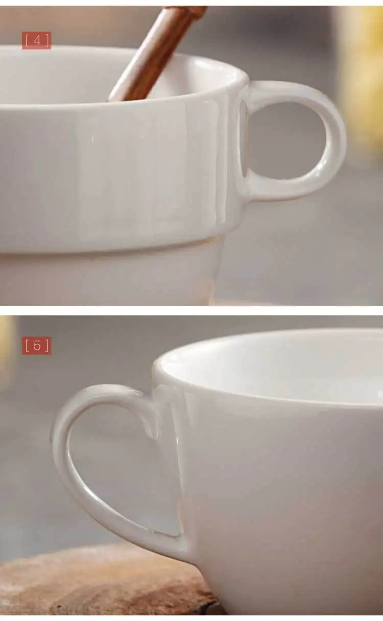Ceramic Coffee Cup European Style Coffee Cup British-Style Coffee Cup Hotel Supplies Ceramic Cup Wholesale