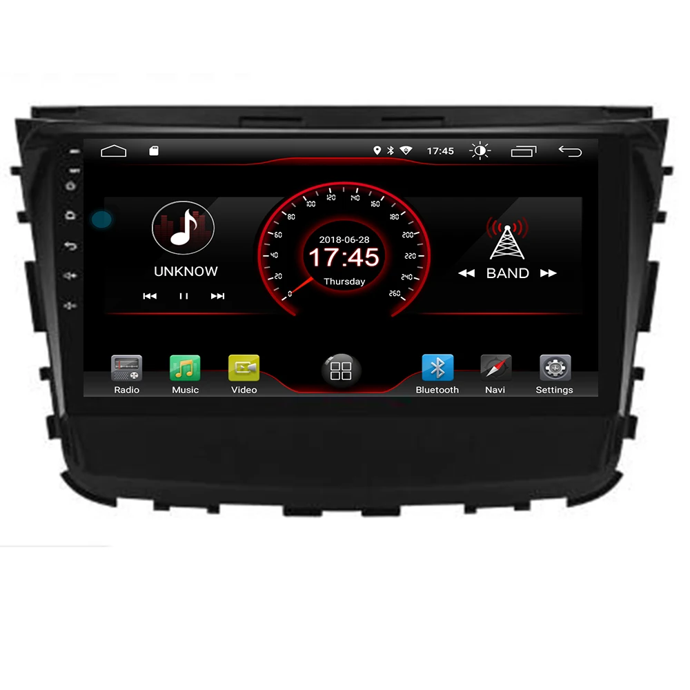 10 2 &quot2.5D автомобильный DVD-мультимедийный плеер для SSANGYONG REXTON 2019 2020 Android радио
