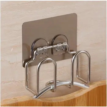 

1PC Kitchen Sponge Holder Sink Adhesive Stainless Steel Hanging Organizer Wall Mounted Soap Dispenser Adhesive No Drilling
