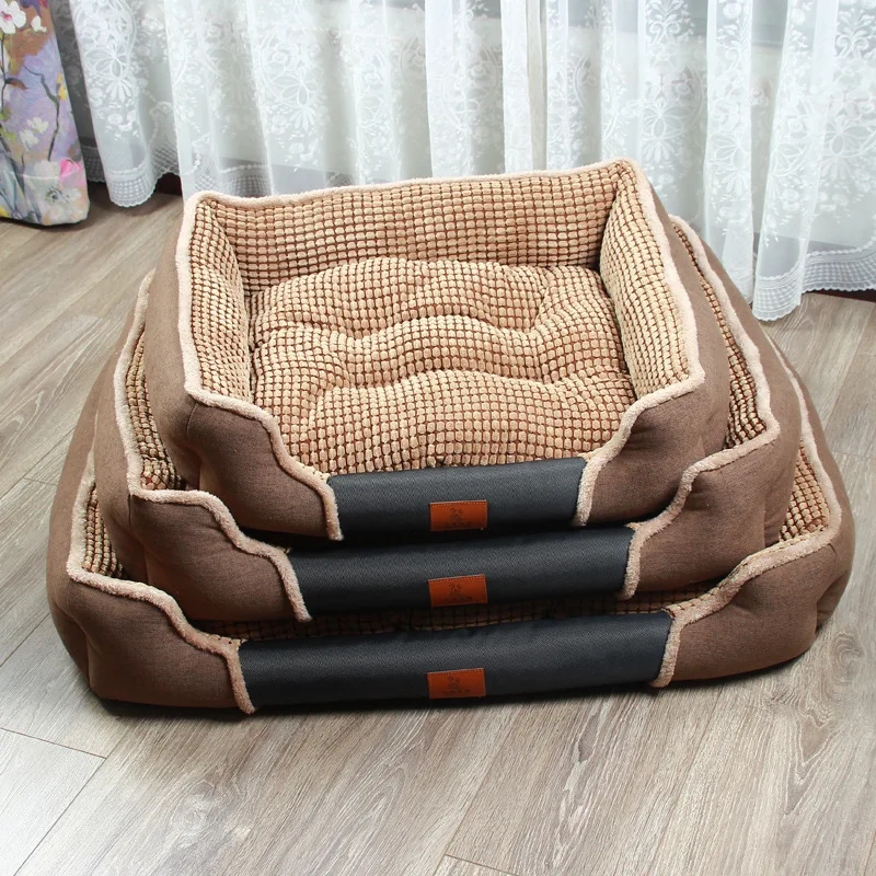 Кровать для домашних животных для собак Мягкая скамейка для кошек лежак для домашних животных ручная стирка кровать для собак для кошек прочная скамейка для чихуахуа домашние кровати Прямая поставка