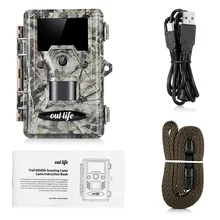 Outlife K691 Trail охотничья камера 12MP мегапиксельное разрешение изображения IP67 Водонепроницаемый мониторинг дикой природы