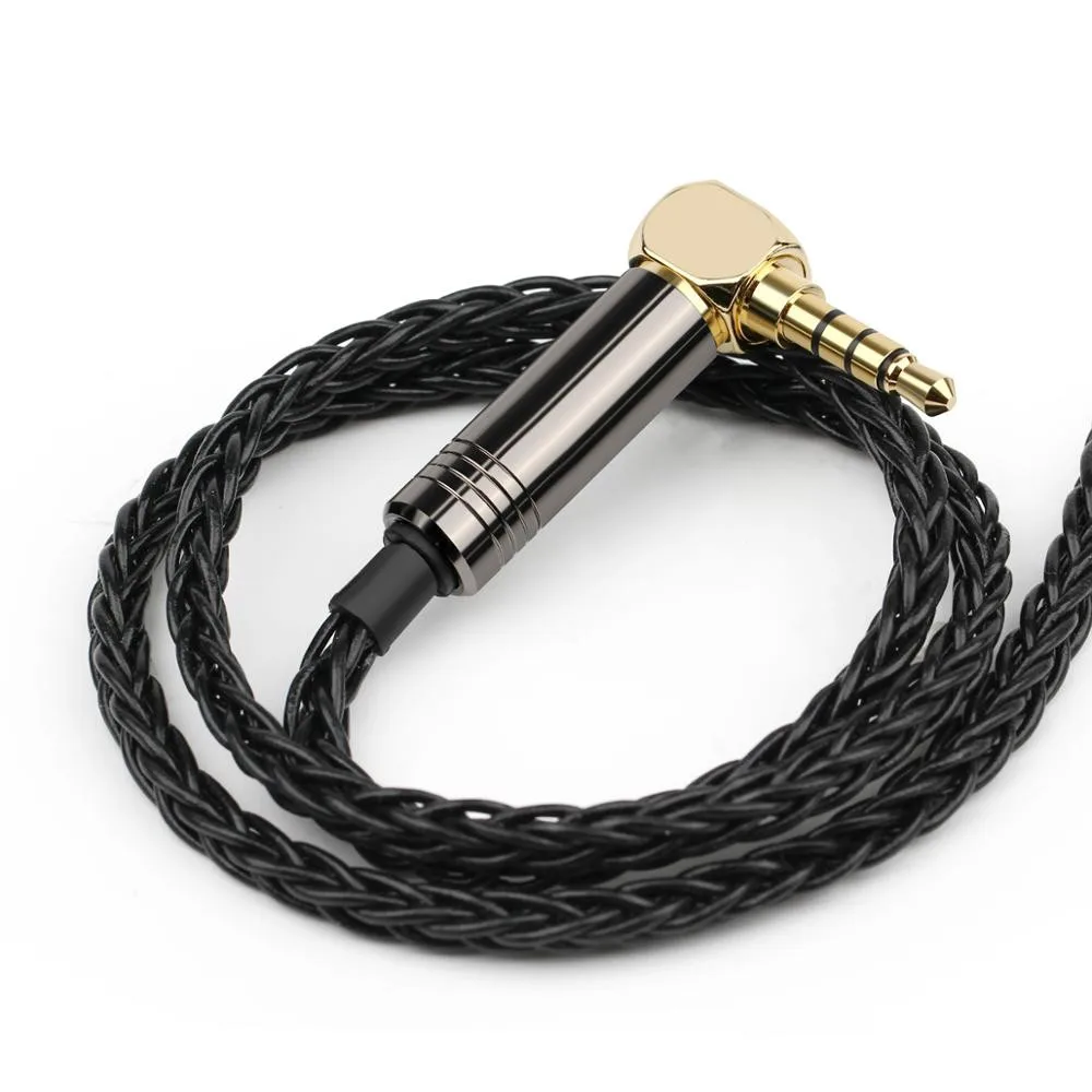 6PC 3 5mm Audio Connector Right Angle Bend Plug 4 Poles Earphone Jack Metal Adapter Bright Aluminum Shell HiFi Headphone Adapter